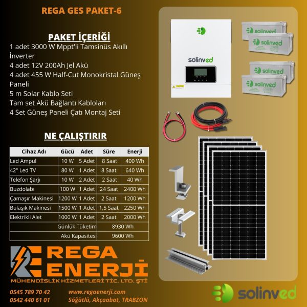 REGA GES PAKET - 6