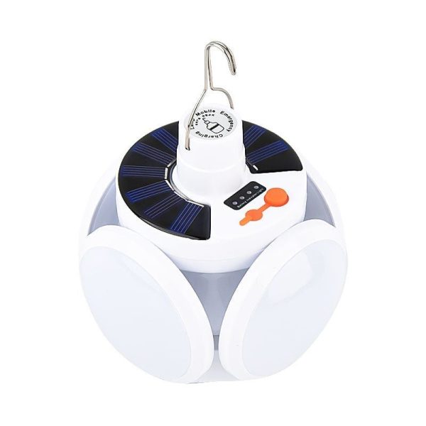 Premio PR-2038 Solar Panelli Şarjlı 5'li Katlanabilir Acil Durum Kamp Lambası